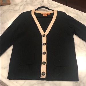 Tory Burch Merino Wool Cardigan